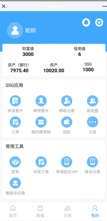 【ssg国际数字货币商城源码】货币商城+数字货币+双端APP